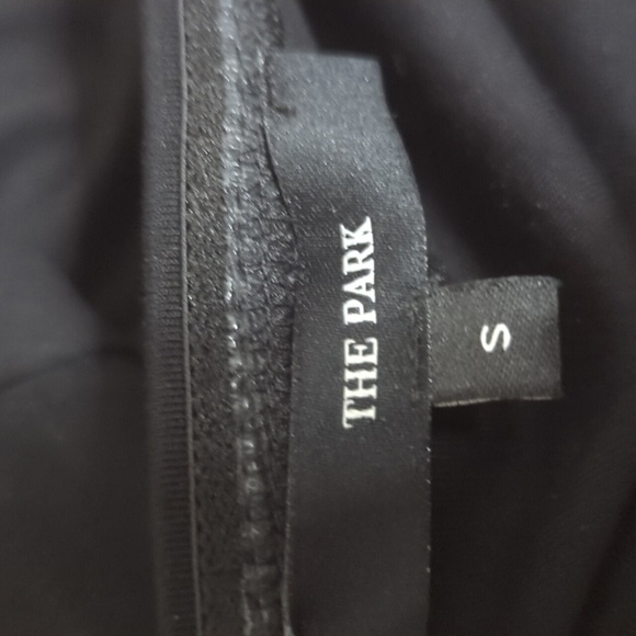 The Park Black Strapless Bodycon Mini Dress Made in Los Angeles Size Small - Picture 6 of 8